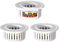 3 Pack Shower Filter Replacement Cartridge, Shower Filter for Hard Water, Only Compatible with GETSHOWERSET 6 Inch Square Rain Shower Head