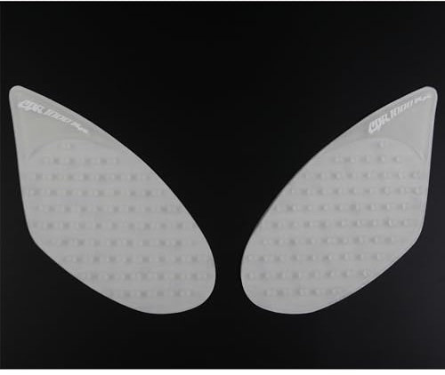 Konerstone Antiscivolo Gas Carburante Pastiglie Protector Adesivi Ginocchio Grip Trazione Laterali Pad per CBR1000RR 2008-2011 Accessori Moto CBR 1000 RR CBR1000 1000RR Trasparente 2009 2010