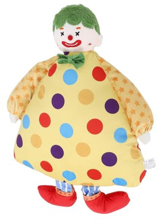 Cabilock Einzigartiges Clown-Kissen Plüsch-dekokissen Für Sofa Bett Oder Sessel Bezauberndes Karnevalsclown-Thema Für Jungen Und Mädchen
