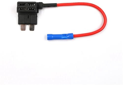12V Fuse MINI SMALL MEDIUM Size Car Fuse Holder Add-a-circuit TAP Adapter 10A 1Pcs(Clip)