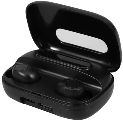 Gadpiparty Kabellose Funk-ohrhörer in Ear Ipx7 Digitalanzeige 8d-Surround Sound Integrierte Geräuschunterdrückung mit Tragbarer Ladestation für Outdoor