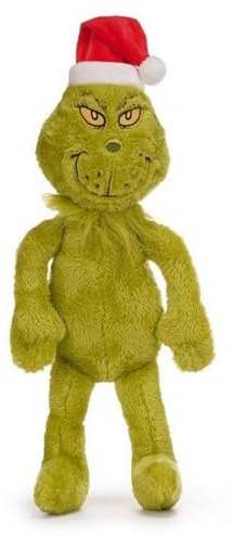 UKToyworld Grinch Plüschtier, 40,6 cm, The Grinch Christams Hut, Plüschtier