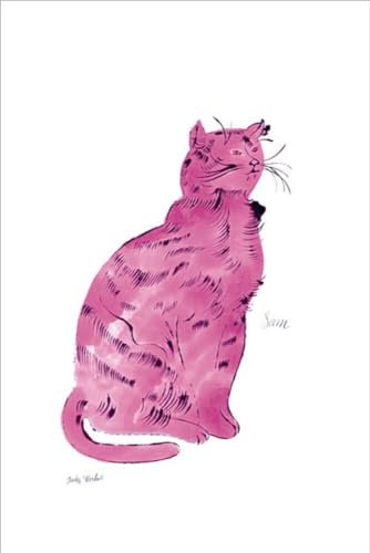 Kunstdruck 'Untitled (Pink Sam), c. 1954' von Andy Warhol - Bildgröße 28 cm Breite x Höhe 35.5 cm