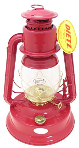 Dietz Little Wizard Öl Burning Laterne Rot
