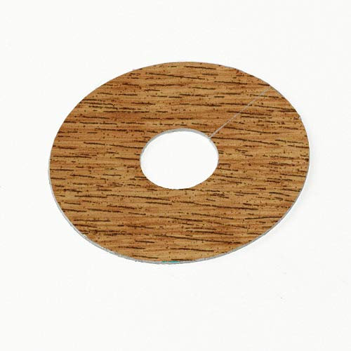 Antique Oak Pipe Covers for 15mm Pipes - Radiator Rose Surround Covers Laminate Flooring Pack of 4