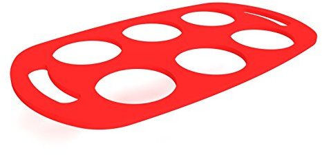Vending Plastic Cup Carry Tray Caddy - 5 Colours (Red, 5)