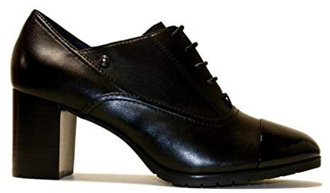 SCARPE STONEFLY TRONCHETTO PELLE E VERNICE 210078 BLACK tg39