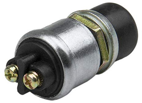 Bouton Poussoir Démarrage Moteur Robuste Commutateur De Démarrage Momentané Très Résistant Commutateur De Démarrage à Bouton-Poussoir Résistant Aux Intempéries 12V Dc(50 Ampères)