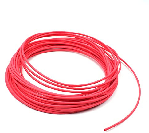 Othmro 1pc Heat Shrink Tubing, 1.5mm ID Shrink Tube Electric Insulation Tube, 2:1 Ratio Heat Shrink Sleeving Cable Protector—Red (Length: 10m)