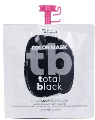 FANOLA COLOR MASK TOTAL BLACK 30ML
