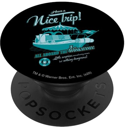 Willy Wonka and the Chocolate Factory Aboard the Wonkatania PopSockets PopGrip Interchangeable