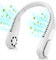 Portable Neck Fan 4000mAh Rechargeable Bladeless Hanging Neck Fan 3 Speeds Adjustment 360°Cooling Wearable Flexible Personal Mini Fan for Men Women Kids Home Office Travel Outdoor