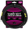 Ernie Ball Headphone Extension Cable, 3.5mm to 3.5mm 20ft - Black