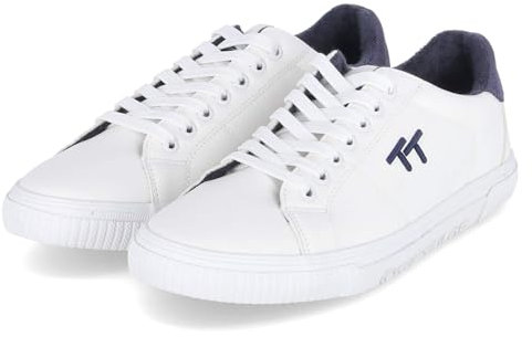 Tom Tailor Herren 7480040005 Sneaker, White, 46 EU