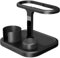 AeroPress Organizer Stand, Compact Coffee Maker Storage, Clear, XL, Ideal Coffee Caddy Station, Slip-Free, Black