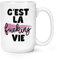 Gift Base C'est La F*King Vie Große Tasse, 425 ml