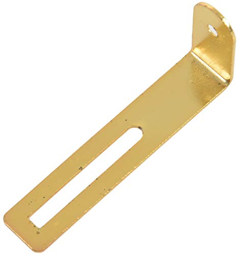 NATHA Pickguard Bracket Befestigungsschrauben für E-Gitarre (2Er Pack) (Gold)