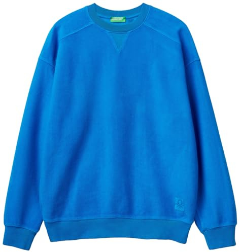 United Colors of Benetton Herren Trikot G/C M/L 3nmeu109t Sweatshirt ohne Kapuze, blau, XL