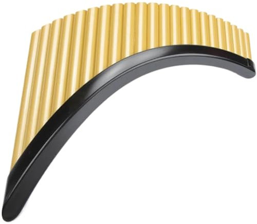 panflöte 22 Pfeifen Aus Kunststoff Oder Bambusmaterial Flöte G-Taste Panflöte Musikinstrumente Flöte Mit Tasche (Color : 2)