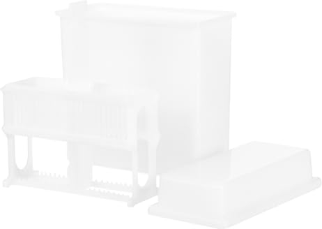 VILLFUL Objektträger-färbegefäß Für Labor Mit Glattem Design Und Passender Größe Für Verschiedene Mikroskop-objektträger