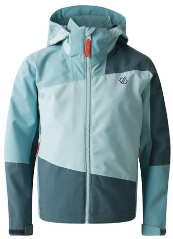 Dare2b Uni Kinder Kids Explore Ii Jacket Mountain Active Jackets Waterproof Shell Wasserdichte Jacke (1er Pack)