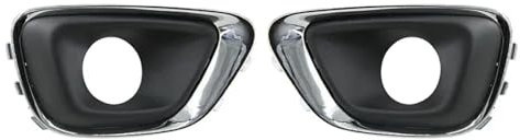 Copertura Fendinebbia per Jeep Compass 2014-2015, Copertura fendinebbia per paraurti Anteriore Inferiore Griglia di Ventilazione Telaio fendinebbia