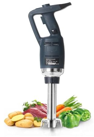 Commercial Immersion Blender,Heavy Duty Hand Mixer,Variable Speed Kitchen Stick Mixer with 304 Stainless Steel Blade, Multi-Purpose Portable Mixer,Hand Blender,for Soup,Smoothie, Puree (Size : 500W)