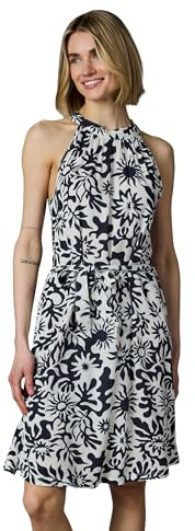 Ragwear Damen festliches Sommerkleid leichtes Neckholder-Midikleid Angylee Print YOUMODO XS-XXL