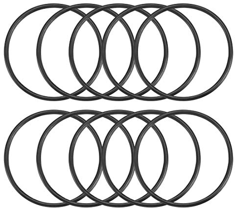 sourcing map 10 Stück Metrische Nitrilkautschuk O-Ringe Dichtung 40mm AD 36mm ID 2mm Breite