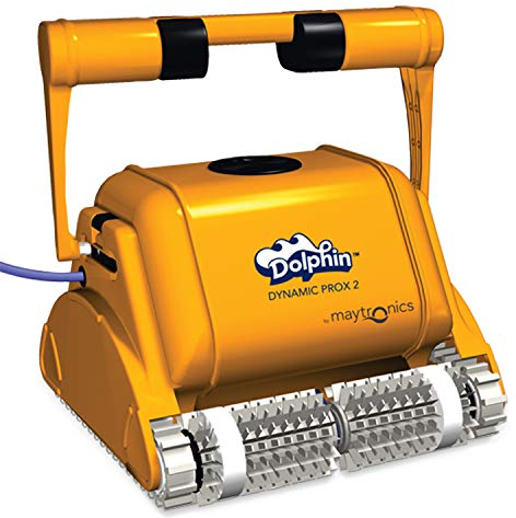 MAYTRONICS Dolphin Pro X2 GYRO Robot de Nettoyage Automatique de Piscine Aspirateur Pratique, Robuste et Facile à Nettoyer Idéal pour Les piscines commerciales