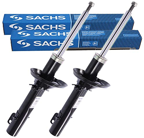 SACHS 2x Gasdruck Stoßdämpfer vorne Kompatibel mit AUDI A3 (8L1), SEAT LEON (1M1), TOLEDO 2 (1M2), SKODA OCTAVIA 1, VW BORA, GOLF 4, NEW BEETLE (9C1, 1C1), NEW BEETLE Cabriolet (1Y7)