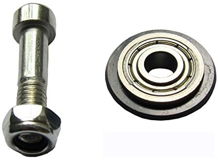 Wolframkarbid Fliesenschneidrad 7/8 Industriequalit盲t Ritzrad mit Schraube und Kontermutter 22mm f眉r manuelle Fliesenschneidemaschine Fliesenschneider kugellager Schneidrad