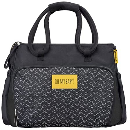 Badabulle Boho Wickeltasche, schwarz