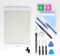 E Soul Schermo frontale Tattile Digitalizzatore di Ricambio Bianco per iPad Mini 3 Touch Screen Glass Digitizer + toolkit smontaggio + adesivo pre-installato