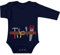 Shirtgeil Baby Body Langarm Jungen Handwerker Baby Halloween Kostüm Baby Junge 0-3 Monate Marineblau
