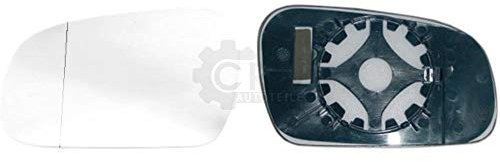 Spiegelglas + Haltefuss Links für FOX (5Z1 5Z3) plan Außenspiegel