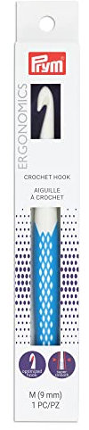 Prym 57207 Häkelhaken, Gummi, Größe: M13/9 mm, M (9 mm)