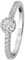 Xenox Silber Sterling 925 Damen Ring mit Zirkonia - Xenox and Friends XS9116, Ringgröße (Durchmesser):52 (16.6 mm Ø)