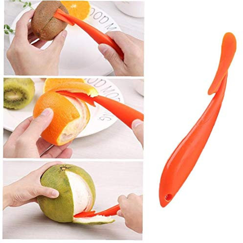 Dorime Peau Nouvelle Machine épluche Peau Couteau de Cuisine Orange Orange Exploitation peler et Machine à trancher
