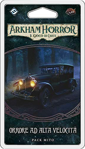 Asmodee - Arkham Horror, Das Kartenspiel: Hohe Geschwindigkeit, Erweiterung Kartenspiel, Italienische Ausgabe, 9658