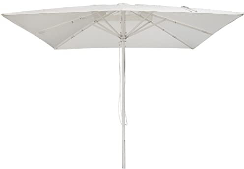 OMBRELLONE 3X3 PALO ALLUMINIO-LA PAGODA-COL. BIANCO