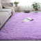 CHBIN Langflor 100x200cm Shaggy Teppich Schaffell Teppich Zottige Teppiche Super Weich Gemütliches für Esszimmer oder und Die Küche Cafe Lounge Sofas Usw, Lila