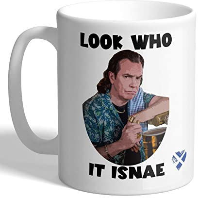 I Love Mugs - Still Game - Look Who It Isnae - Boaby The Barman - Scottish Mug, Ceramic, 11fl.oz.