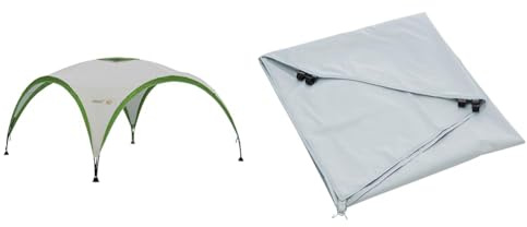 Coleman Event Shelter Pro XL Pavillon 4,5 x 4,5 m Seitenteil mit Tür und Fenster, Sonnenschutz