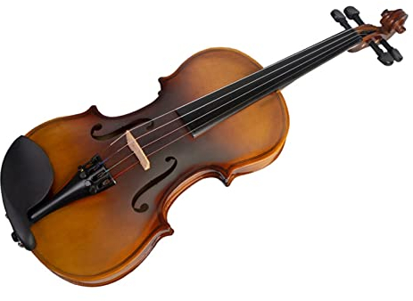 ALFAAL 4/4-1/8 Matte Maple Acoustic Violin Set W/Violine+Brazilwood Bow+Bridge+Rosin+Canvas Case Beginner Use Student Violinen Set (Color : 1-8)