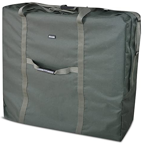 Abode Deluxe 600D Oxford Carp Fishing Camping Bed Bedchair Carry Bag W76 x H85 x D22cm