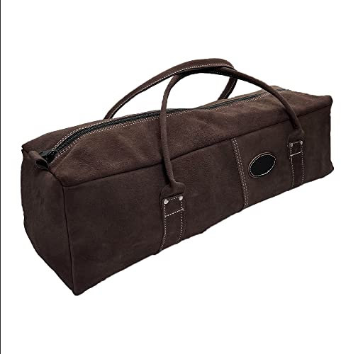 Rolson 68282 600mm Leather Contractor Tool Bag