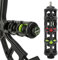 SHARROW Bogenschießen Bogen Stabilisator 6 Zoll 4 Zoll Stoßdämpfer Bogenstabilisator Dämpfung Schalldämpfer für Compound Recurve Bogen Jagd Zubehör (6)