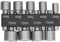 9-teiliges Sechskant-Bohrer-Set, 5-13 mm Kraft-Steckschlüssel-Set CR-V-Stahl-Steckschlüssel-Bits für Schlagbohrmaschine