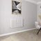 White Radiators Horizontal Rad Single Flat Panel Central Heating Radiators 600 * 1020mm